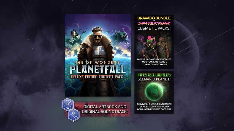 Age of Wonders: Planetfall Deluxe Edition Content Download CDKey_Screenshot 1