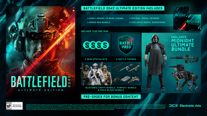 Buy Battlefield™ 2042 Ultimate Edition Preorder Origin Key