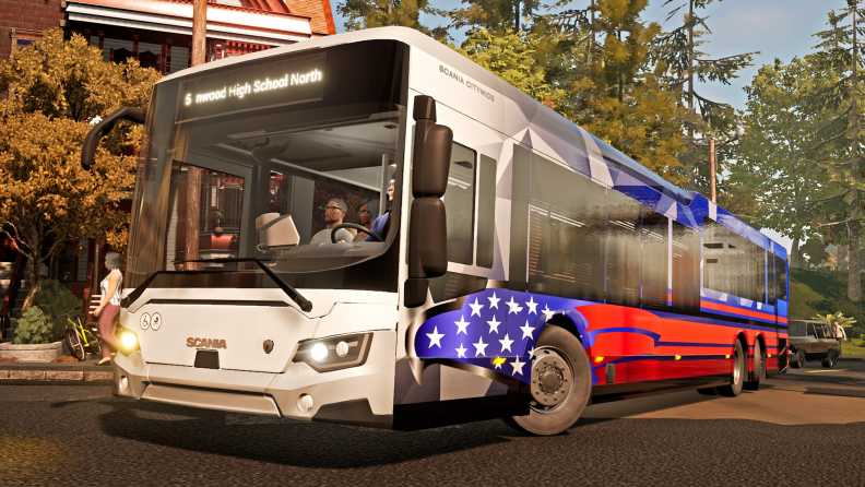 Bus Simulator 21 - USA Skin Pack Download CDKey_Screenshot 7