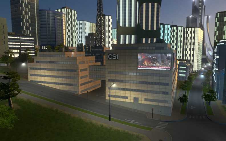 Cities: Skylines - Content Creator Pack: High-Tech Buildings Download CDKey_Screenshot 1