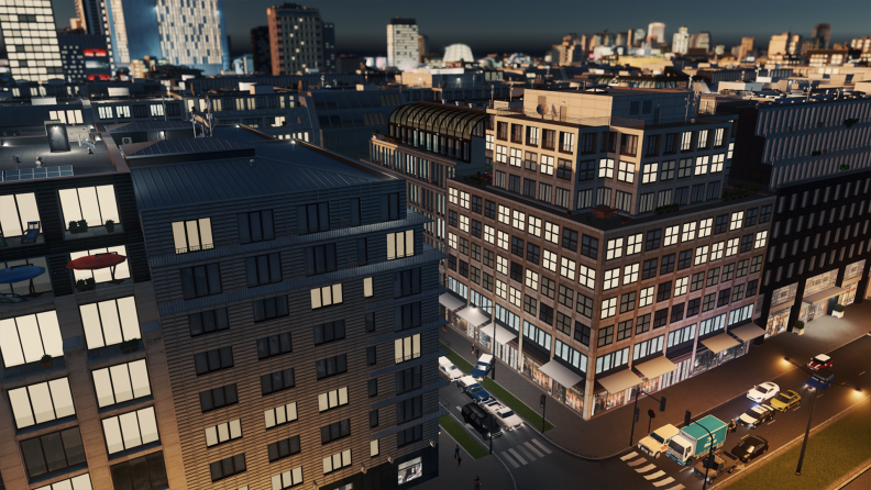 Cities: Skylines - Content Creator Pack: Modern City Center Download CDKey_Screenshot 12