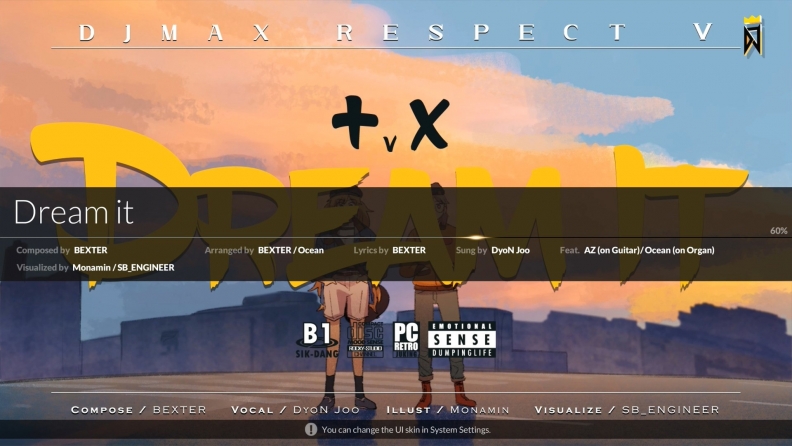 DJMAX RESPECT V - V Extension PACK Download CDKey_Screenshot 1