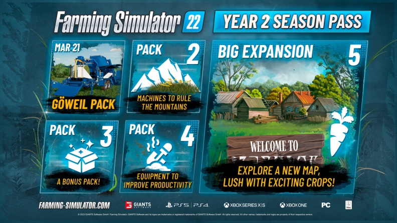 Farming Simulator 22 - Year 2 Season Pass Download CDKey_Screenshot 1