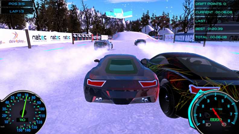 Frozen Drift Race Download CDKey_Screenshot 1