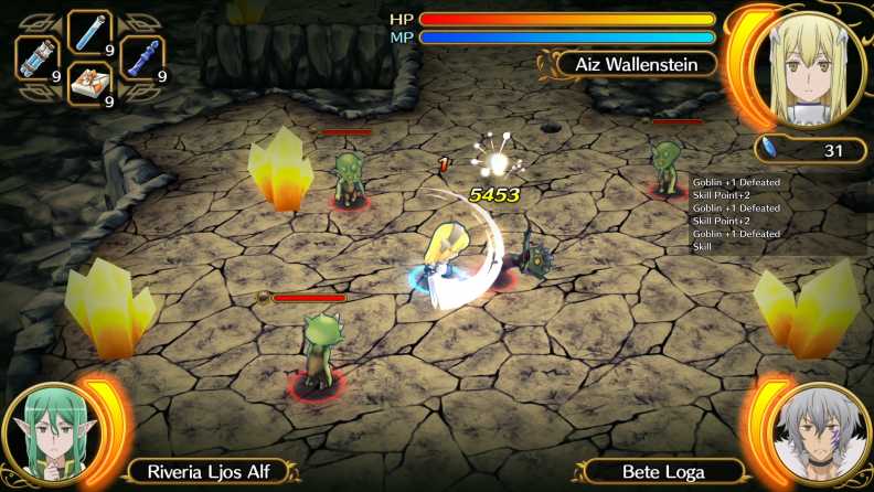 Is It Wrong to Try to Pick Up Girls in a Dungeon? Infinite Combate Download CDKey_Screenshot 7