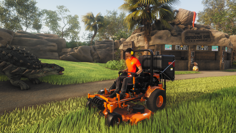 Lawn Mowing Simulator - Dino Safari Download CDKey_Screenshot 1