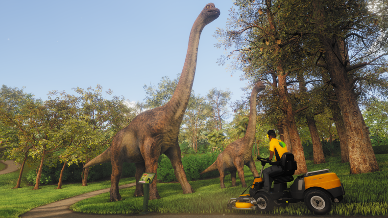 Lawn Mowing Simulator - Dino Safari Download CDKey_Screenshot 2
