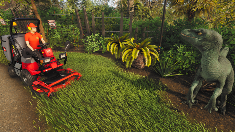 Lawn Mowing Simulator - Dino Safari Download CDKey_Screenshot 3