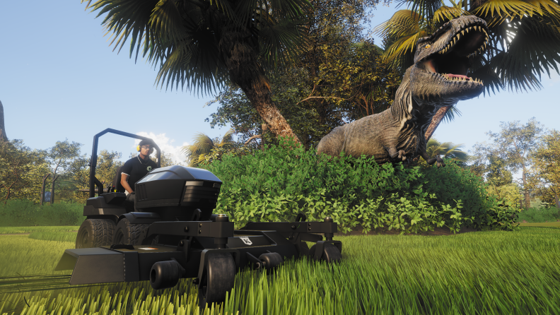 Lawn Mowing Simulator - Dino Safari Download CDKey_Screenshot 7