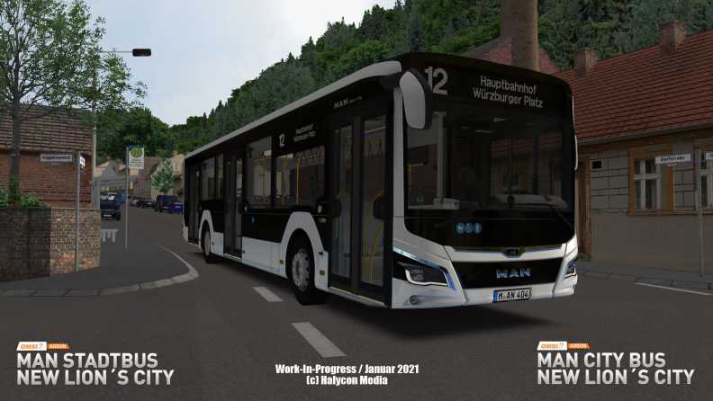OMSI 2 Add-on MAN Stadtbus New Lion's City Download CDKey_Screenshot 5