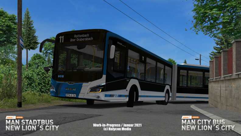 OMSI 2 Add-on MAN Stadtbus New Lion's City Download CDKey_Screenshot 7