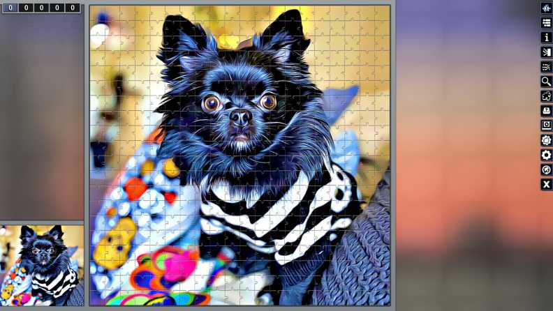 Pixel Puzzles Illustrations & Anime - Jigsaw pack: Little Dogs Download CDKey_Screenshot 2
