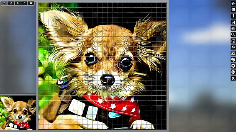 Pixel Puzzles Illustrations & Anime - Jigsaw pack: Little Dogs Download CDKey_Screenshot 7