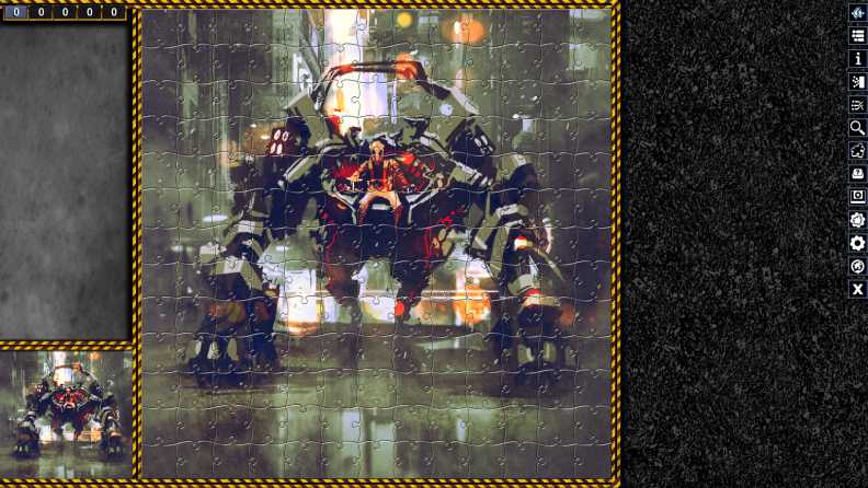 Pixel Puzzles Illustrations & Anime - Jigsaw pack: Mechs Download CDKey_Screenshot 3