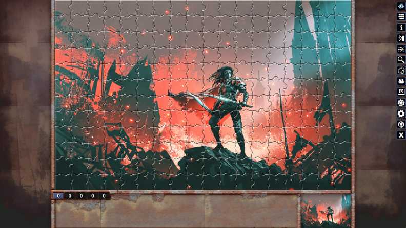 Pixel Puzzles Illustrations & Anime - Jigsaw pack: Warriors Download CDKey_Screenshot 0