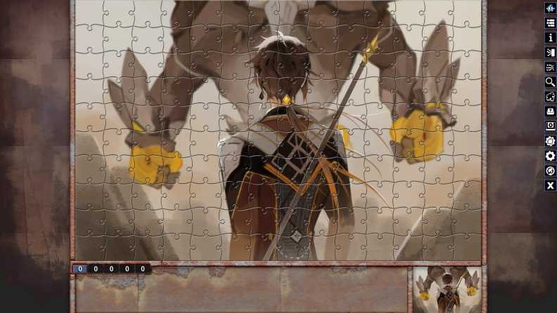 Pixel Puzzles Illustrations & Anime - Jigsaw pack: Warriors Download CDKey_Screenshot 2
