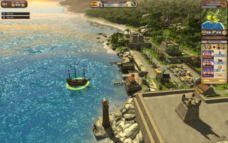 Port Royale 3 Gold + Patrician IV Gold -  Double Pack Download CDKey_Screenshot 2