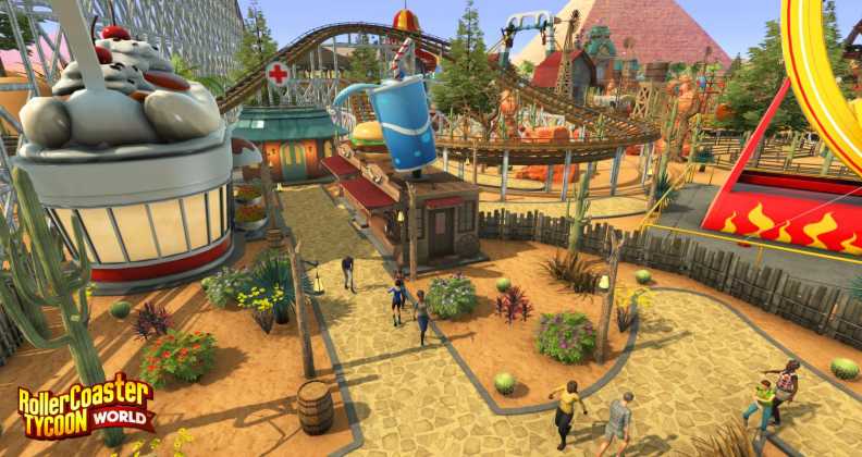 rollercoaster tycoon deluxe steam