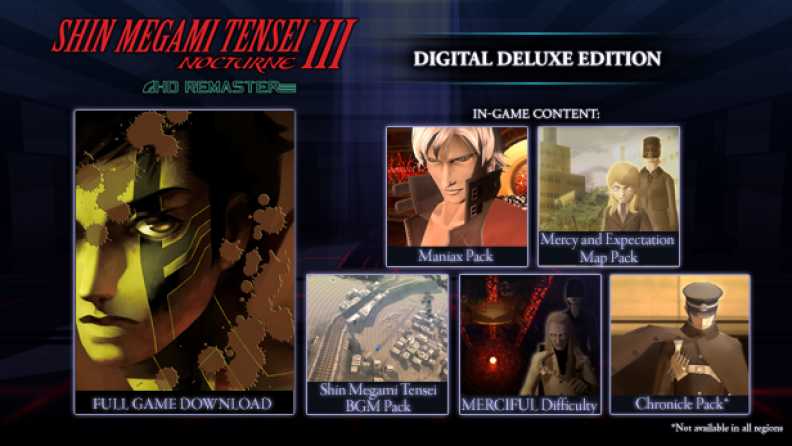 Shin Megami Tensei III Nocturne HD Remaster Digital Deluxe Edition Download CDKey_Screenshot 1