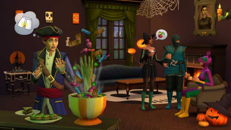 the sims 4 spooky stuff download