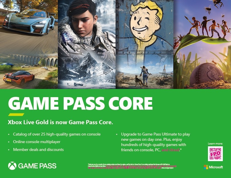 Buy Xbox Game Pass Core 12 Month Membership Microsoft Key Instant Delivery Microsoft Cd Key